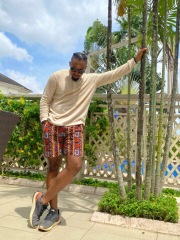 Ankara Shorts